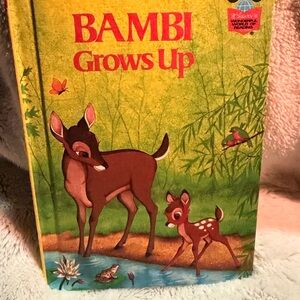 Bambi Grows Up Book - VINTAGE 1979